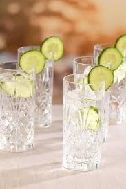 Tall Crystal Tumbler