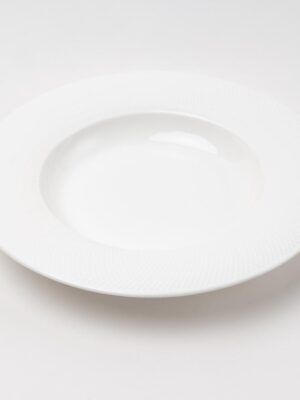 Jasmine 9" Wide Rimmed Bowl / Soup Plate