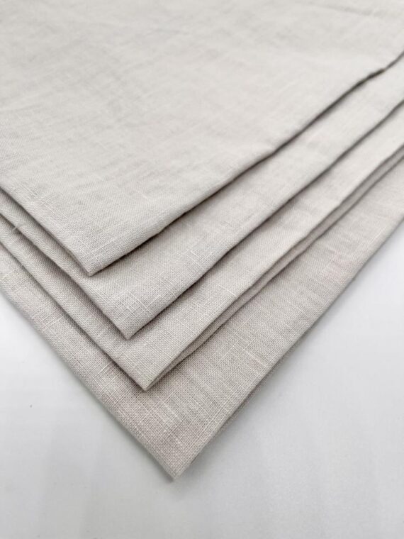 Pebble Grey Linen Napkin