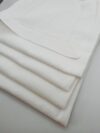 White Linen Napkin with Hemstitch Detail