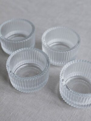 Glass Tealight Holders