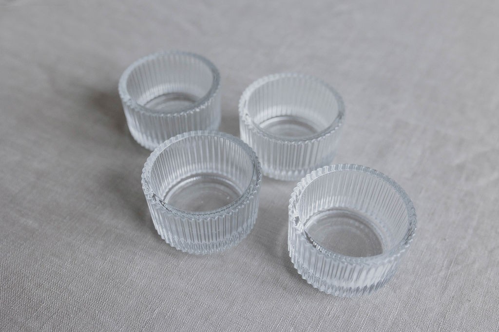 Glass Tealight Holders