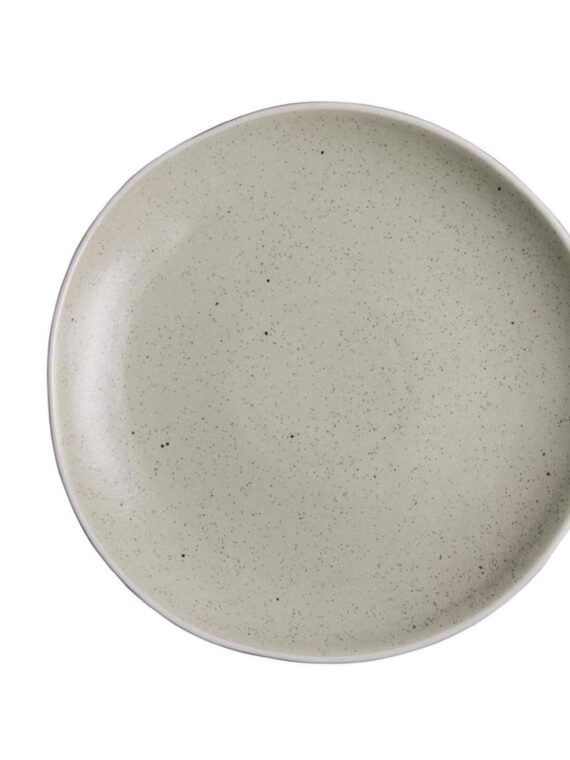 Annie Cream Matt Dinner Plate