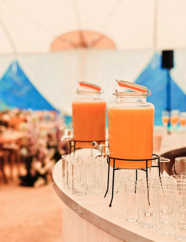 Glass Drinks Dispenser