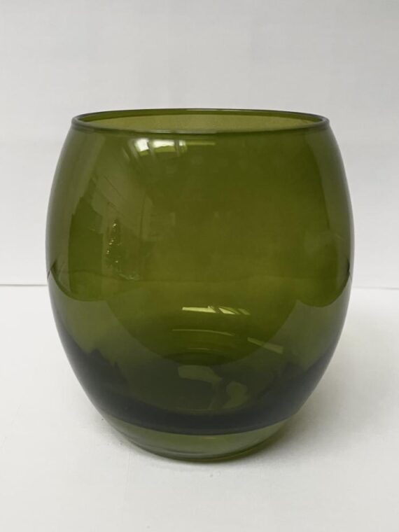 Olive water glass