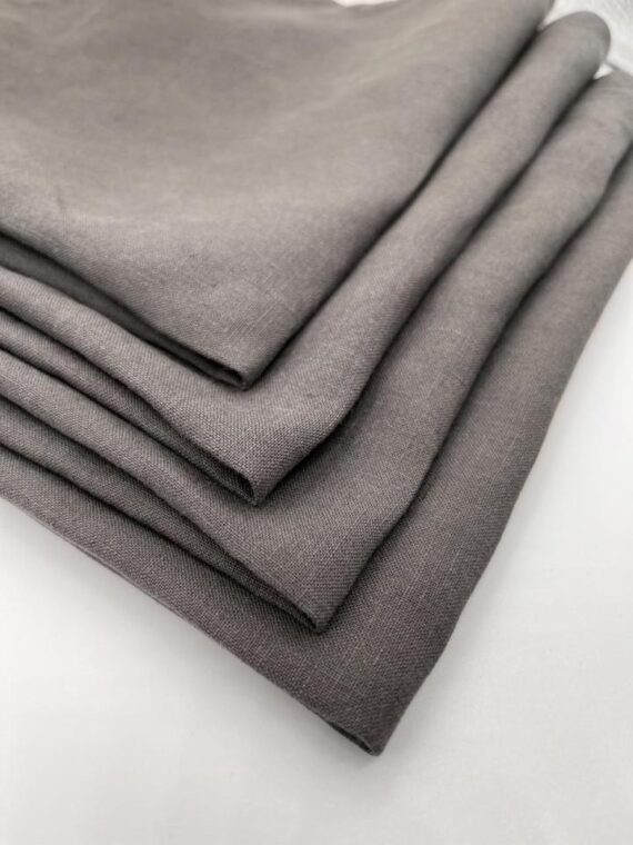 Slate Grey Linen Napkin
