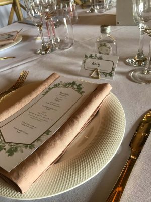 Jasmine place setting